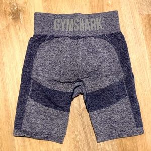 Gymshark High Waist Flex Shorts - Blue - L